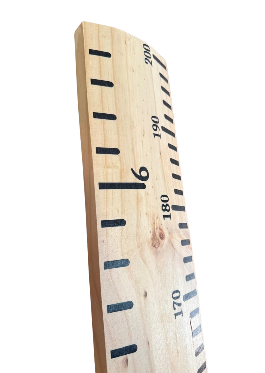 Wooden Kids’ Height Growth Chart